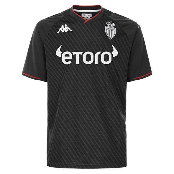 Tailandia Camiseta AS Monaco Segunda equipo 2021-22 Negro